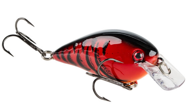 Strike King Kvd Deep Squarebill Delta Red, made by Strike King Baits - HCKVDS1.5D-450