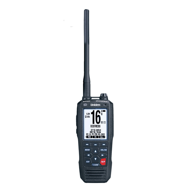 Uniden MHS338BT VHF Marine Radio w/GPS & Bluetooth - MHS338BT, made by Uniden - MHS338BT