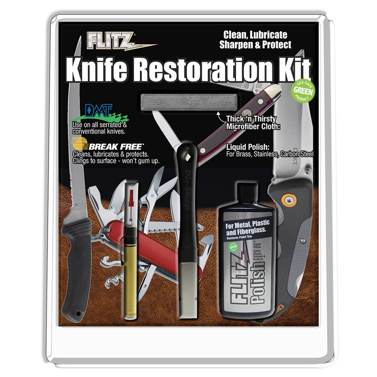 Flitz Knife Restoration Kit - KR 41511, made by Flitz - KR 41511