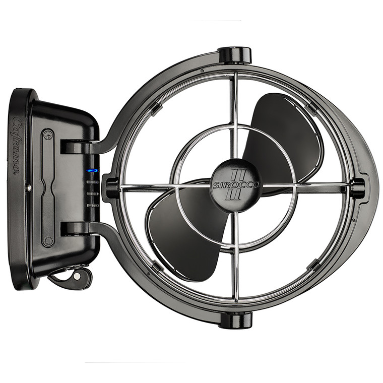 SEEKR by Caframo Sirocco II 3-Speed 7" Gimbal Fan - Black - 12-24V - 7010CABBX, made by SEEKR by Caframo - 7010CABBX SEEKR by Caframo Sirocco II 3-Speed 7" Gimbal Fan - Black - 12-24V - 7010CABBX, made by SEEKR by Caframo - 7010CABBX