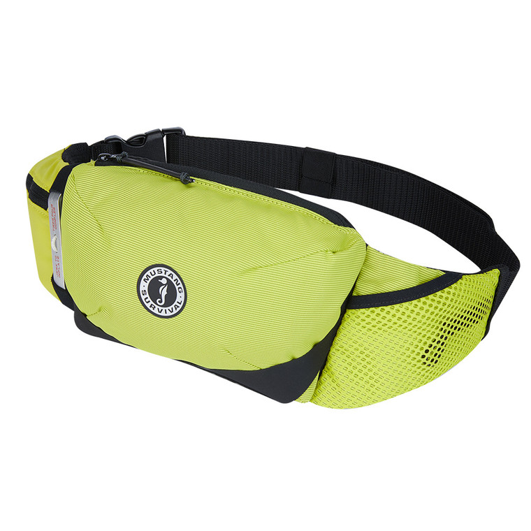 Mustang Essentialist Manual Inflatable Belt Pack - Mahi Yellow - MD3800-193-0-202, made by Mustang Survival - MD3800-193-0-202