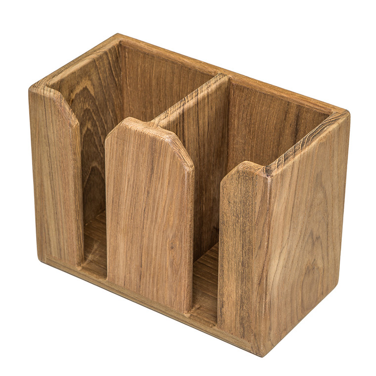 Whitecap Teak Two-Bottle Rack - 62620, made by Whitecap - 62620