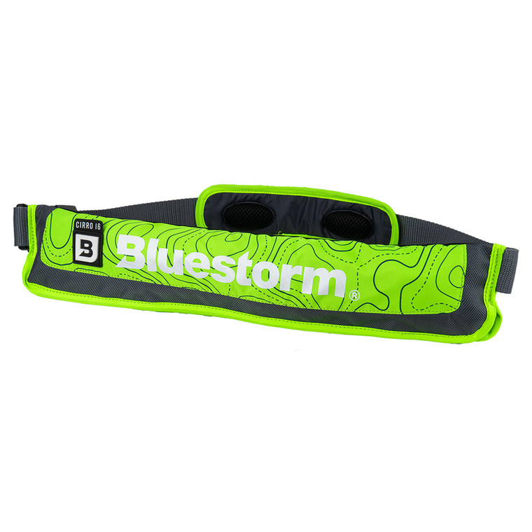 Bluestorm Cirro 16 Manual Inflatable Belt Pack - Hi-Vis - BS-USD6MM-HVS, made by Bluestorm - BS-USD6MM-HVS