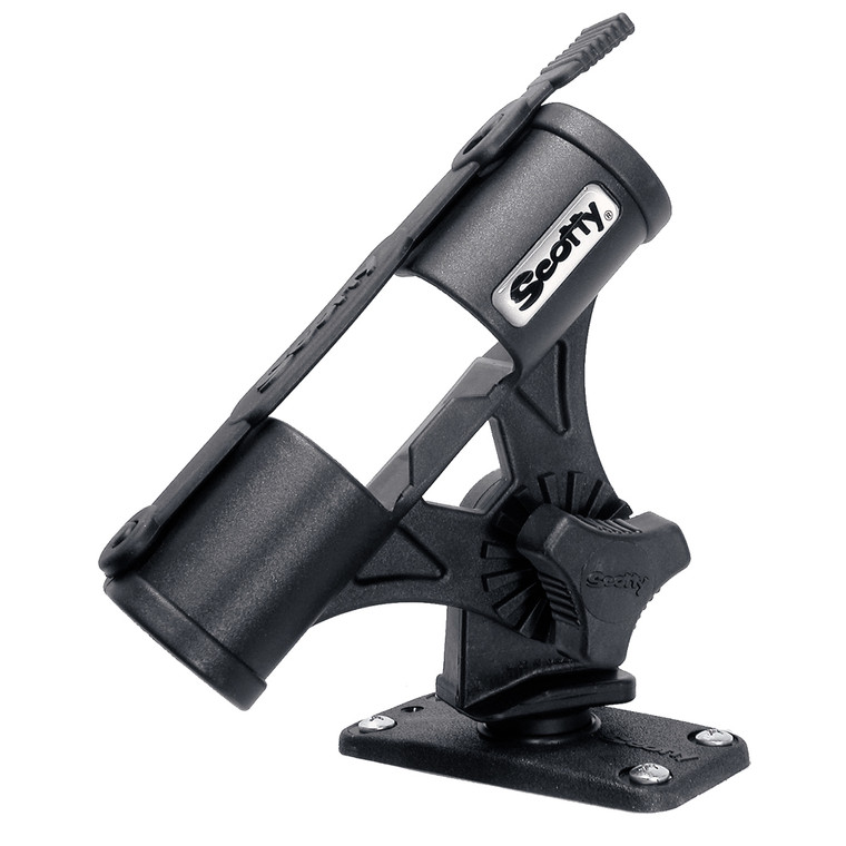 Scotty Fly Rod Holder w/244 Flush Deck Mount - 264, made by Scotty - 264