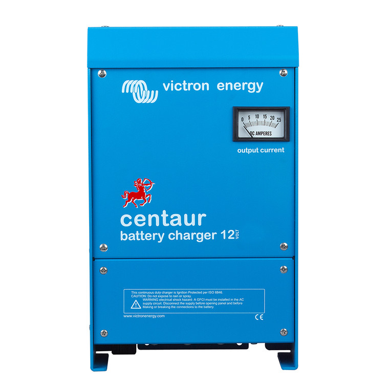 Victron Centaur Charger - 12 VDC - 80AMP - 3-Bank - 120-240 VAC - CCH012080000, made by Victron Energy - CCH012080000
