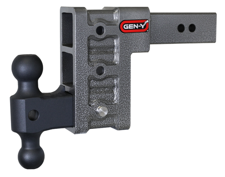 Gen-Y Mega Duty 2.5in Shank 6in Drop 3K TW 21K Hitch w/GH-061 Dual-Ball - GH-613 GEN-Y Hitch GH-613