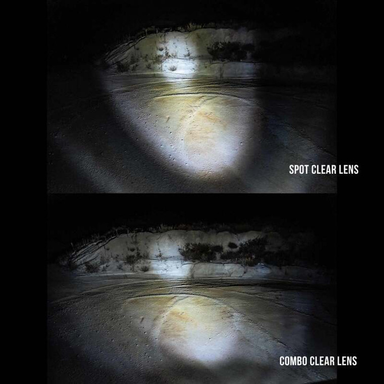 KC HiLiTES Flex Era Led Light Bar Clear Spot Beam Lens For Light Bars - 4271 Genuine Off-Road Light Replacement KC HiLiTES 4271