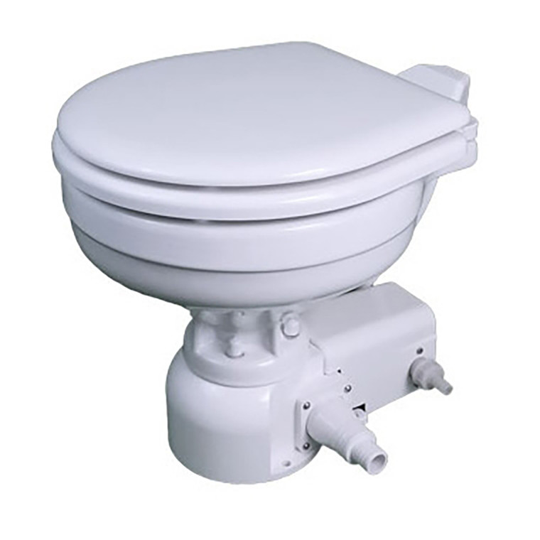 Raritan Sea Era Marine Size Pressurized Freshwater Toilet w/Multifunction Panel - White - 12V - 162MF01201 Raritan 162MF01201 Raritan Sea Era Marine Size Pressurized Freshwater Toilet w/Multifunction Panel - White - 12V - 162MF01201 Raritan 162MF01201