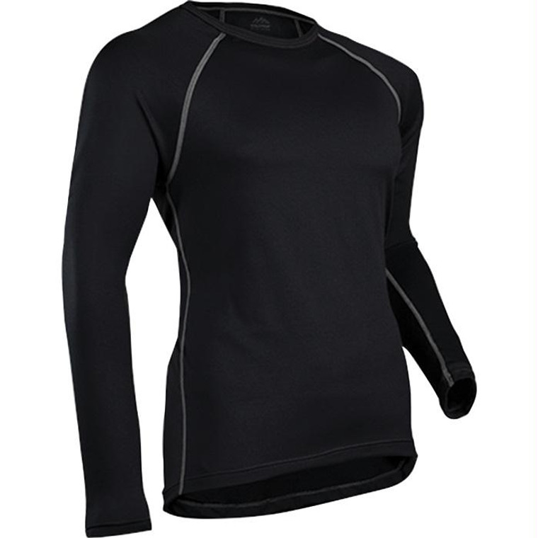 Quest Mens Crew Black Xl, made by Coldpruf -