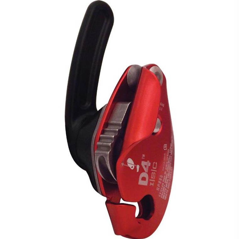 D4 Industrial Descender Red, made by ISC -