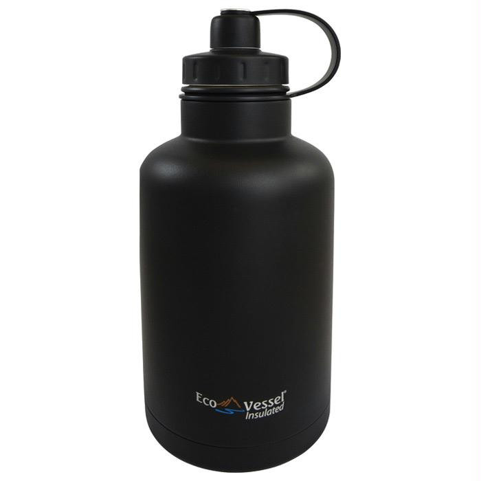 Boss Insulated 64 Oz Black, made by Eco Vessel -