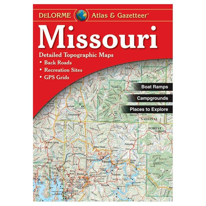 Missouri Atlas, made by Delorme -