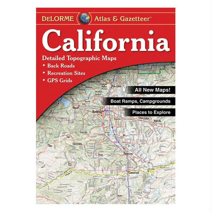 California Atlas, made by Delorme -