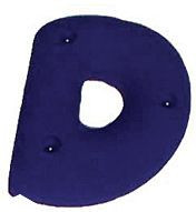 Alphabet "D" Easymount, made by Groperz -