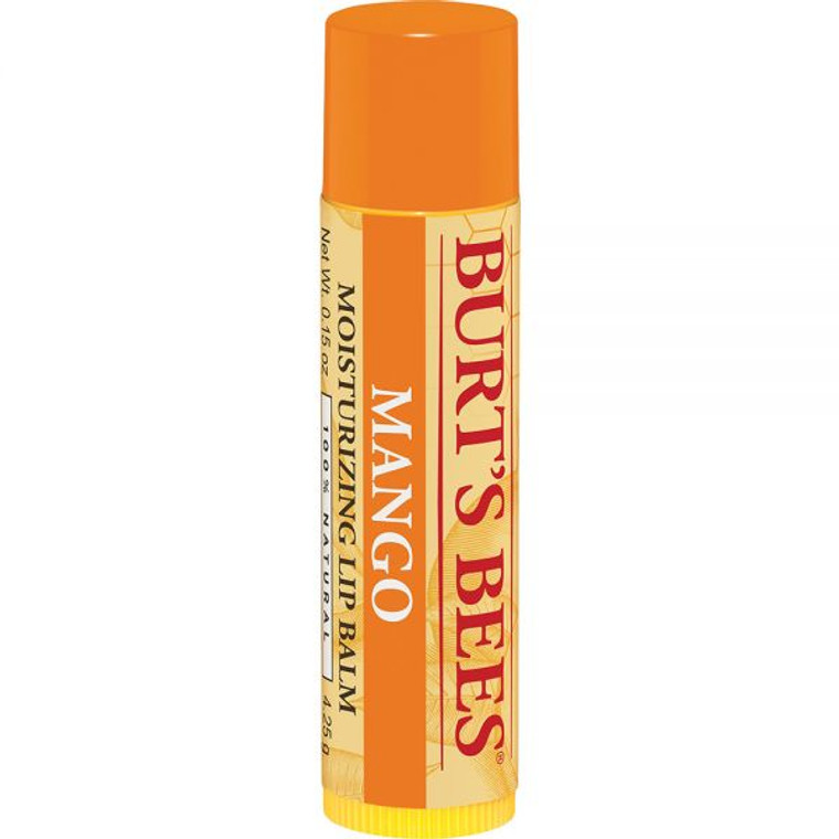 Lip Balm Mango .15 Oz, made by BURT'S BEES -