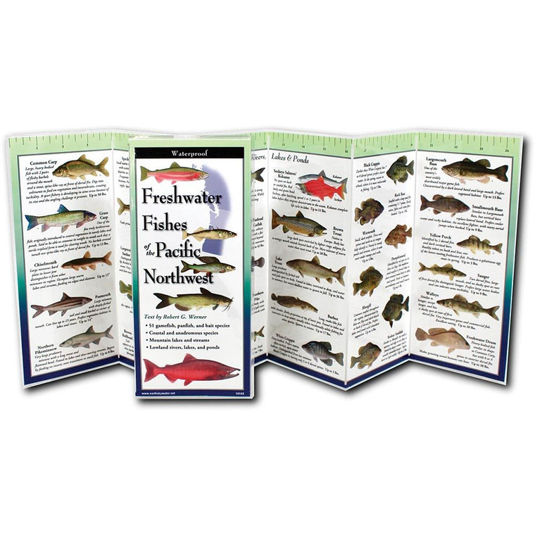 Folding Guide Fish Northwest, made by EARTH SKY+WATER -