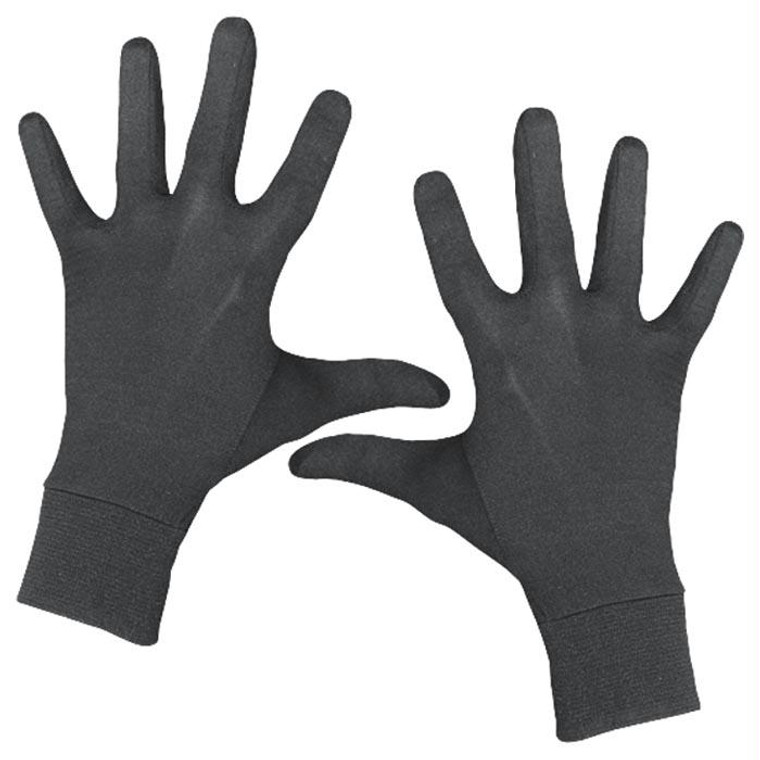 Silk/Spandex Glove Liner Lg Bl, made by Terramar -