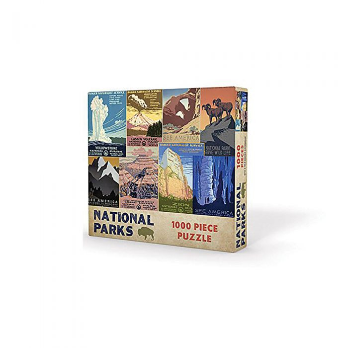 National Parks Puzzle, made by GIBBS SMITH -