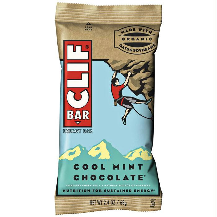 Clif Bar Cool Mint Chocolate, made by Clif Bar -