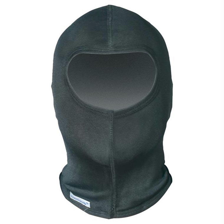 Silk Balaclava Black, made by Terramar -