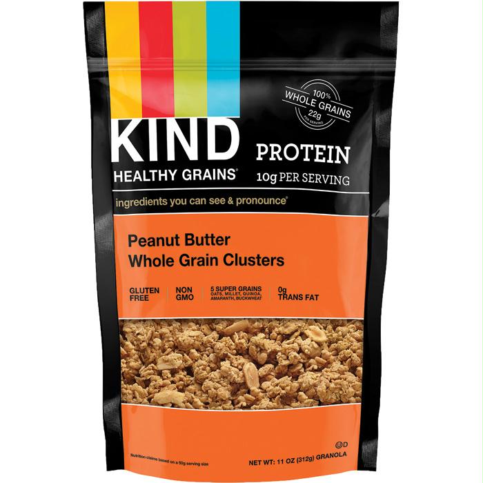 Kind Cluster P.Butter/Wh.Grain, made by KIND - Kind Cluster P.Butter/Wh.Grain, made by KIND -