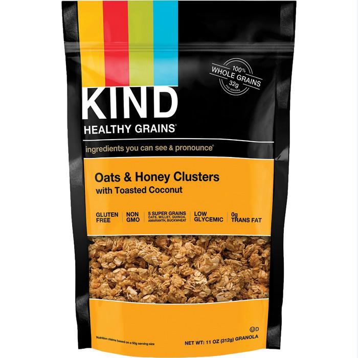 Kind Cluster Oat/Honey/Coconut, made by KIND -