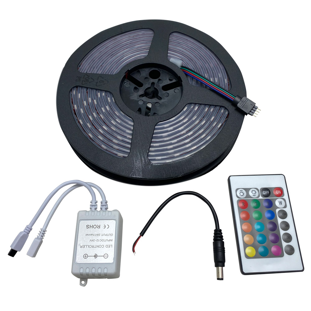 Led Strip Lights 24 Foot RGB Multi-Color Flexible Strip Light w/ Clear Waterproof Sleeve IP67 Marine Sport, made by Marine Sport Lighting - Led Strip Lights 24 Foot RGB Multi-Color Flexible Strip Light w/ Clear Waterproof Sleeve IP67 Marine Sport, made by Marine Sport Lighting -