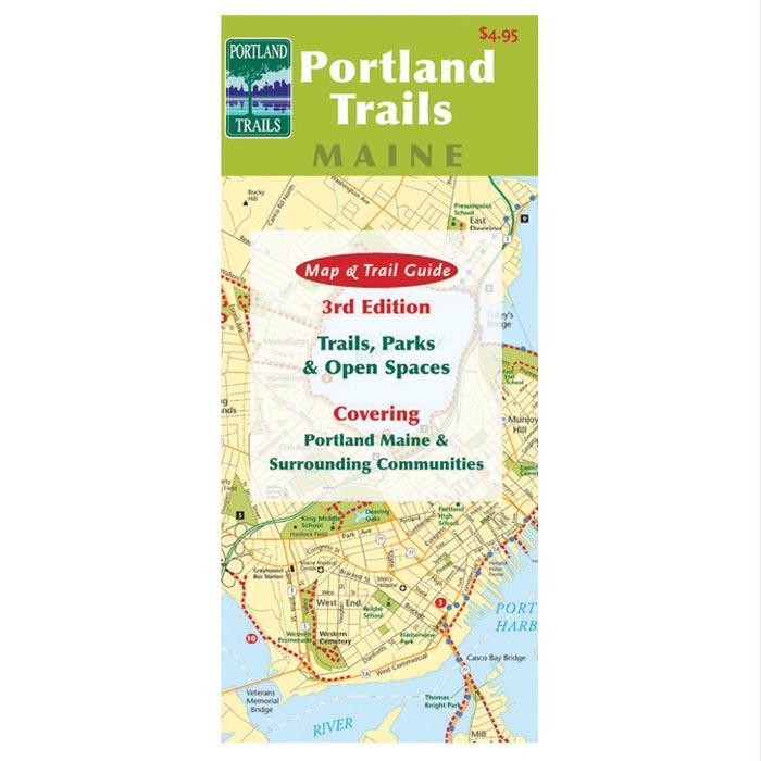 Portland Maine Urban Trail Map, made by Map Adventures - Portland Maine Urban Trail Map, made by Map Adventures -