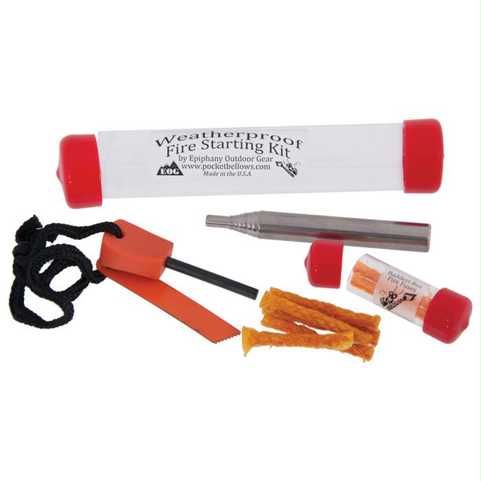 Bellows Fire Starting Kit, made by EPIPHANY OUTDOOR GEA - Bellows Fire Starting Kit, made by EPIPHANY OUTDOOR GEA -