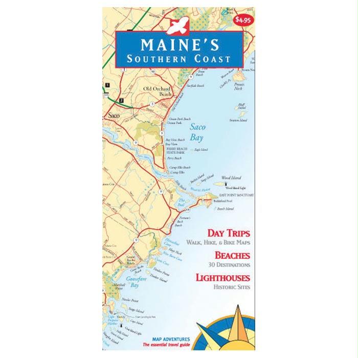 Maine Southern Coast, made by Map Adventures -