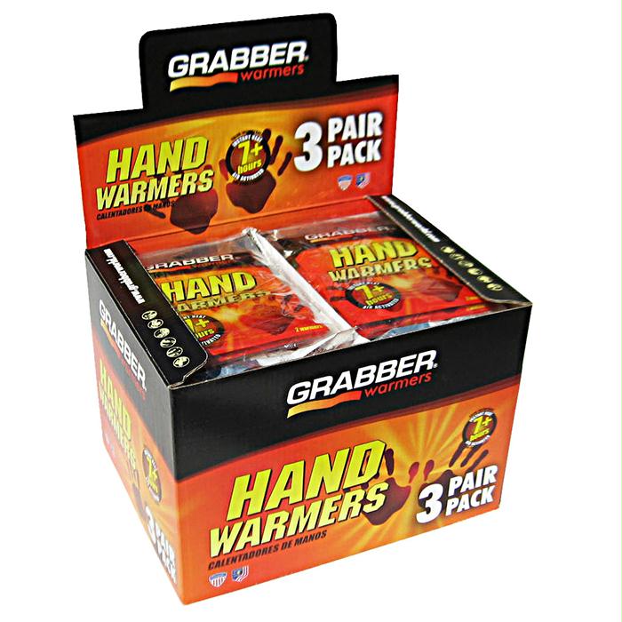 Grabber Hand Warmer (3Pr), made by Grabber - Grabber Hand Warmer (3Pr), made by Grabber -
