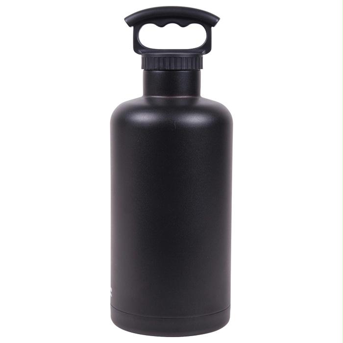 Tank Growler 64 Oz Black, made by Fifty/fifty -