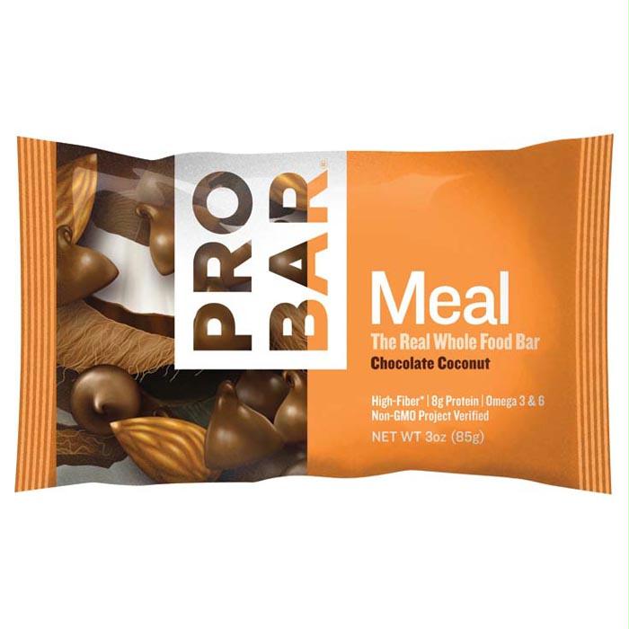 Meal Chocolate Coconut Bar, made by Probar -