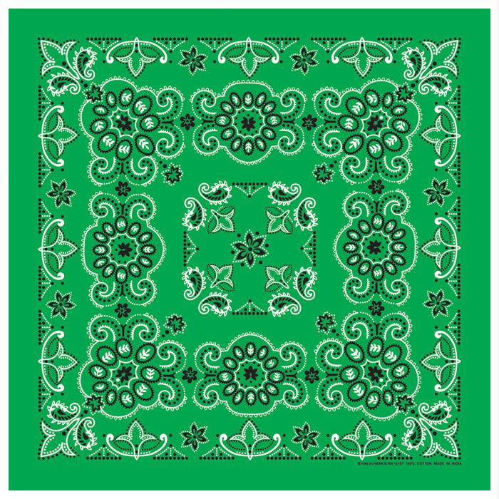 Texas Paisley Bandana Kelley, made by CAROLINA MANUF -