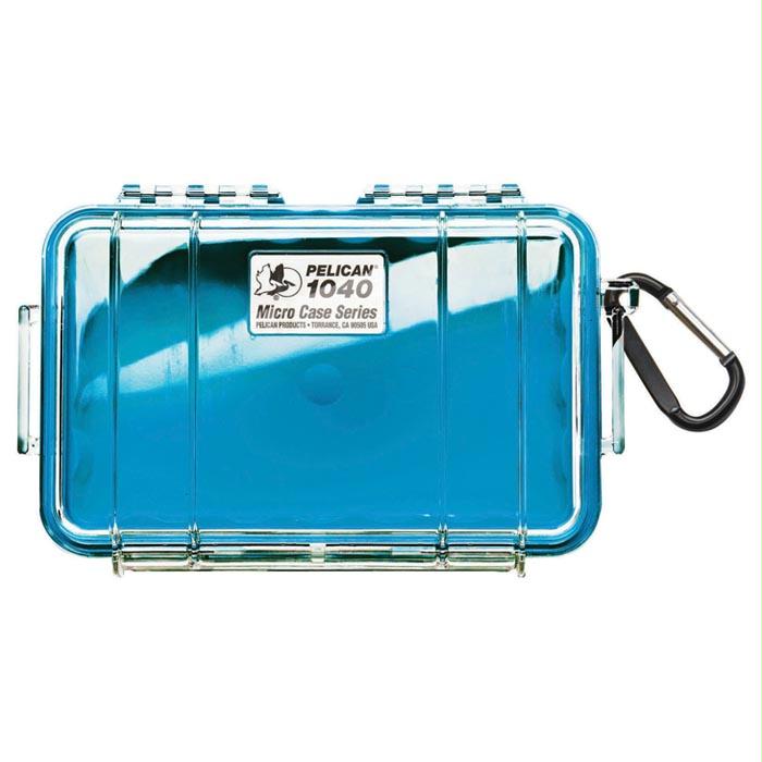 Micro Case 1040 Blue/Clear, made by Pelican - 1040-026-100 Micro Case 1040 Blue/Clear, made by Pelican - 1040-026-100