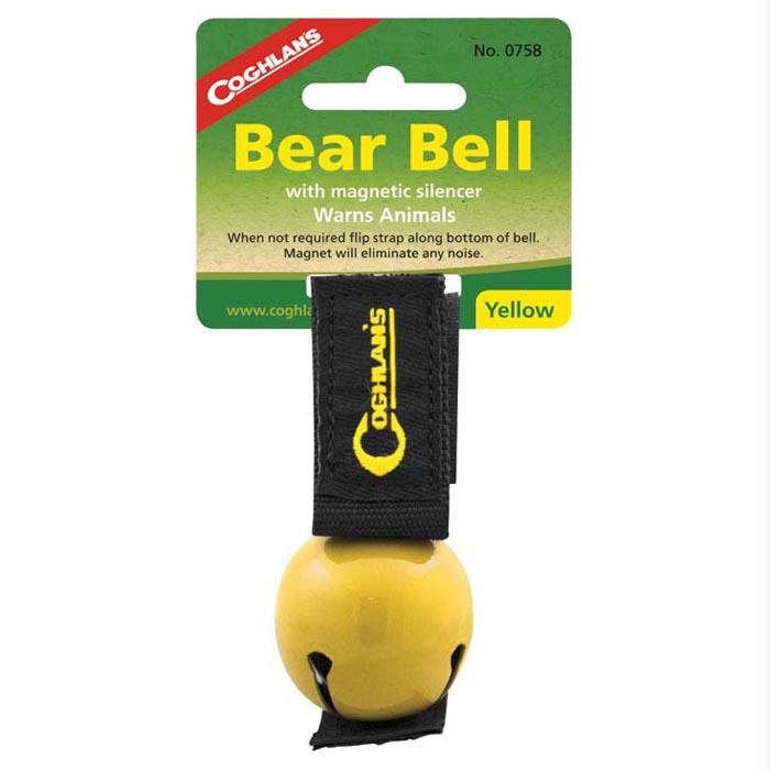 Magnetic Bear Bell Yellow, made by Coghlans - Magnetic Bear Bell Yellow, made by Coghlans -