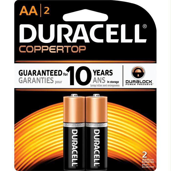 Duracell Cprt Aa 2Pk, made by Duracell - Duracell Cprt Aa 2Pk, made by Duracell -