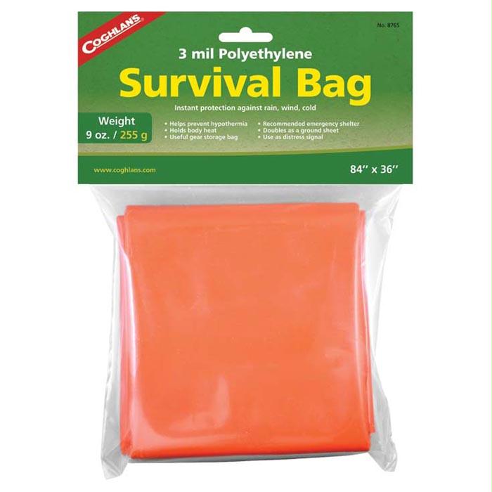 Survival Bag, made by Coghlans -