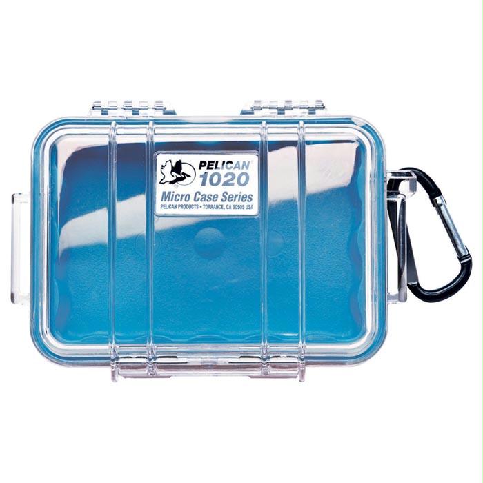Micro Case 1020 Blue/Clear, made by Pelican - 1020-026-100 Micro Case 1020 Blue/Clear, made by Pelican - 1020-026-100