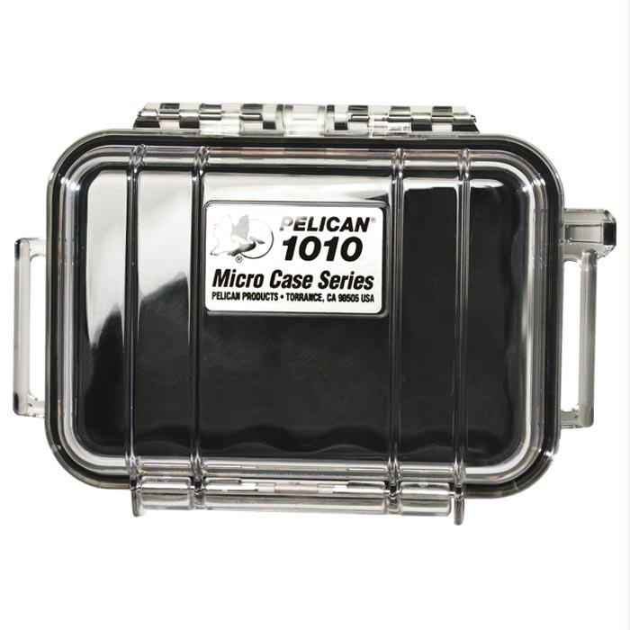 Micro Case 1010 Black/Clear, made by Pelican - 1010-025-100 Micro Case 1010 Black/Clear, made by Pelican - 1010-025-100