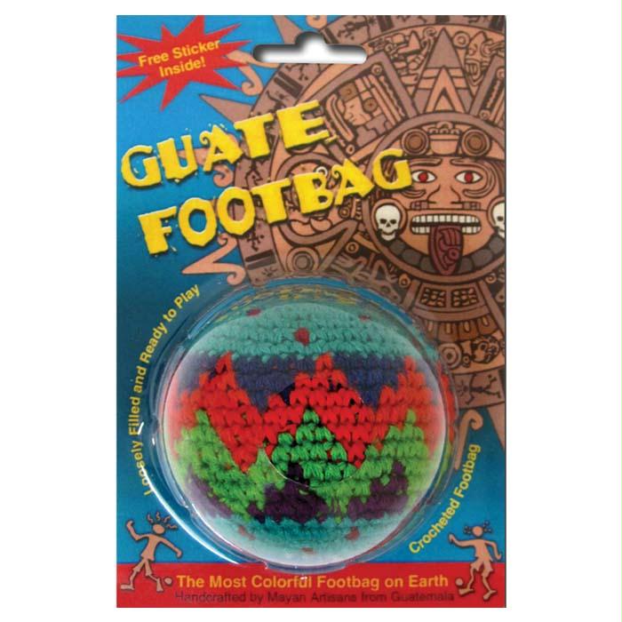 Guate Footbag Blister Pack, made by Adventure Trading - Guate Footbag Blister Pack, made by Adventure Trading -
