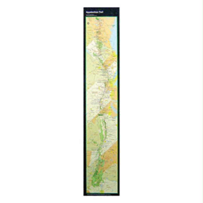 At Strip Map, 9 X 48, made by Ap Trail Conservancy -