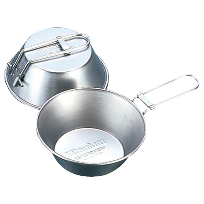 Titanium Sierra Cup Fold Hand, made by Evernew -