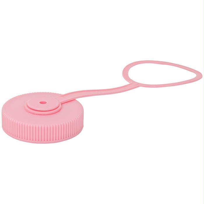Lid Wm Loop-Top Pink (Bulk), made by Nalgene -