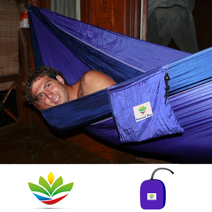 Hammock Bliss Double Blu/Purpl, made by Hammock Bliss -