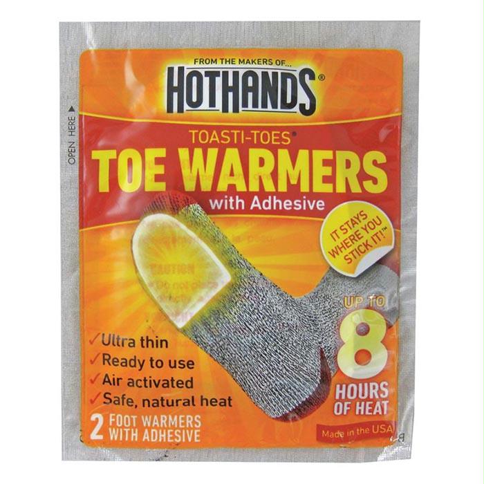 TOASTI-TOES W/ ADHESIVE, made by Hot Hands - TOASTI-TOES W/ ADHESIVE, made by Hot Hands -