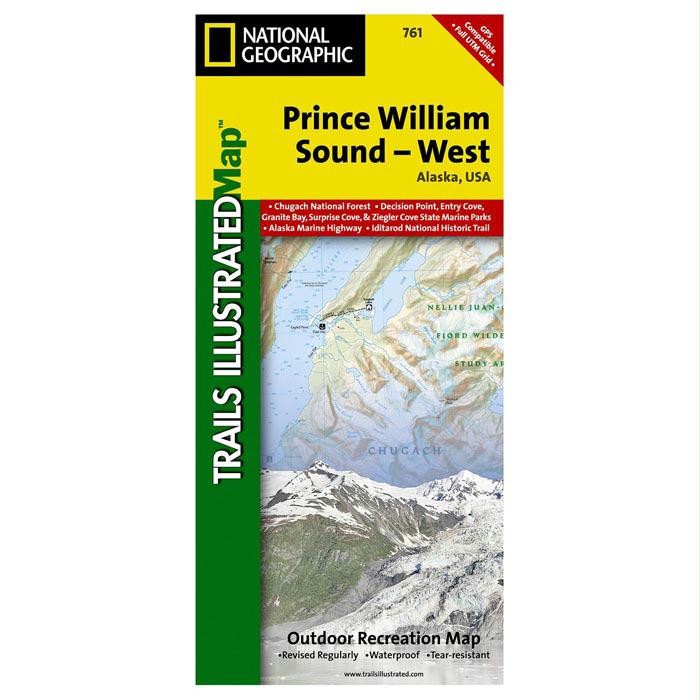 Prince William Sound W #761, made by National Geographic - Prince William Sound W #761, made by National Geographic -