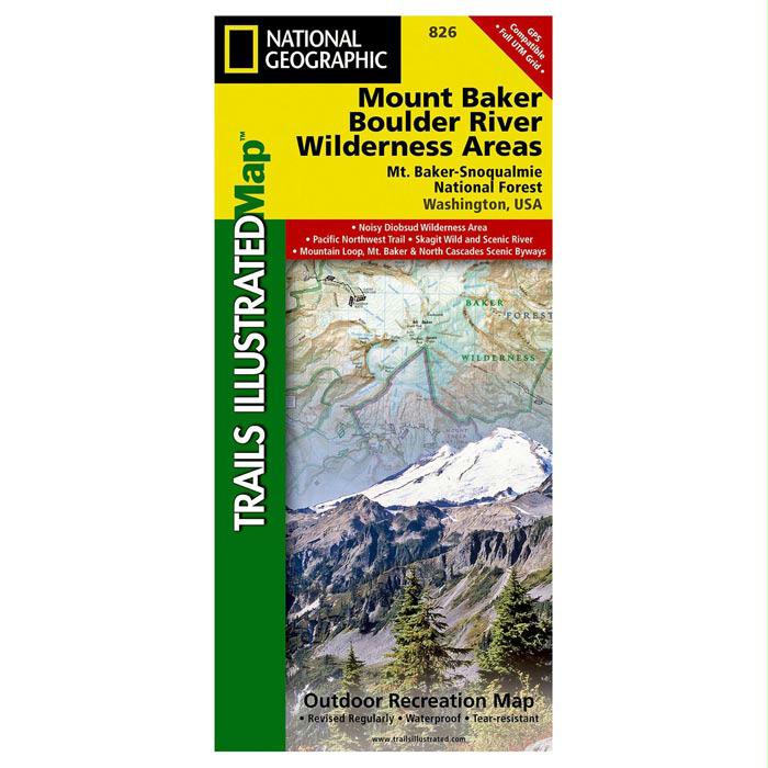 Mt Bakerboulder River #826, made by National Geographic - Mt Bakerboulder River #826, made by National Geographic -