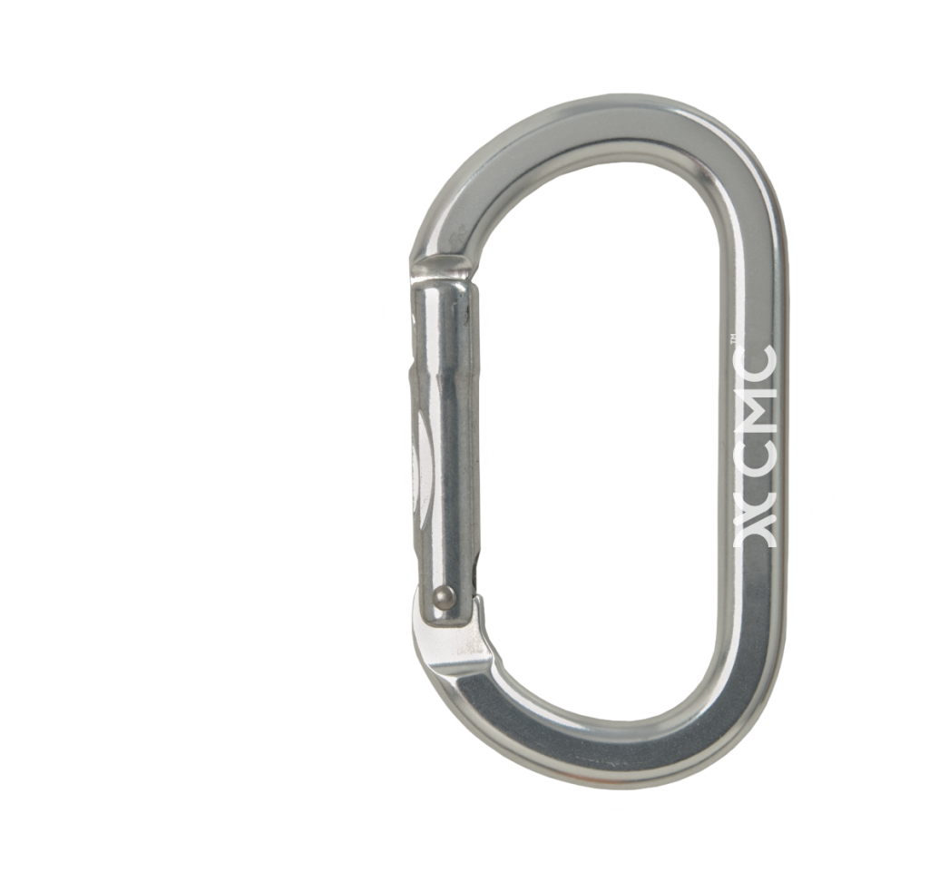CMC Aluminum Oval Carabiner, made by CMC Rescue - CMC Aluminum Oval Carabiner, made by CMC Rescue -