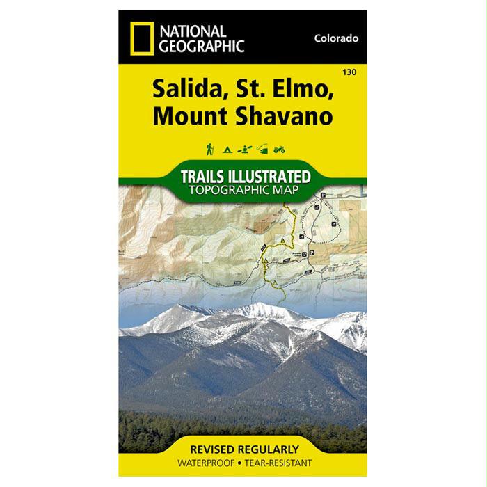 Salida/St Elmo/Shavano #130, made by National Geographic - Salida/St Elmo/Shavano #130, made by National Geographic -